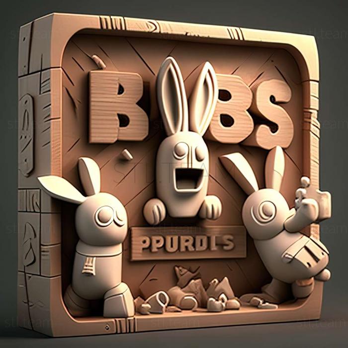 3D модель Игра Битва кроликов (STL)
